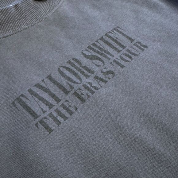 NEW Eras Tour Blue Crewneck Sweatshirt Taylor Swift Merch Crew Neck sz XL - Picture 6 of 8